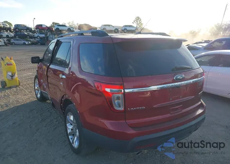 2013 Ford Explorer Limited z USA, uszkodzony, nr VIN 1FM5K7F89DGB24895